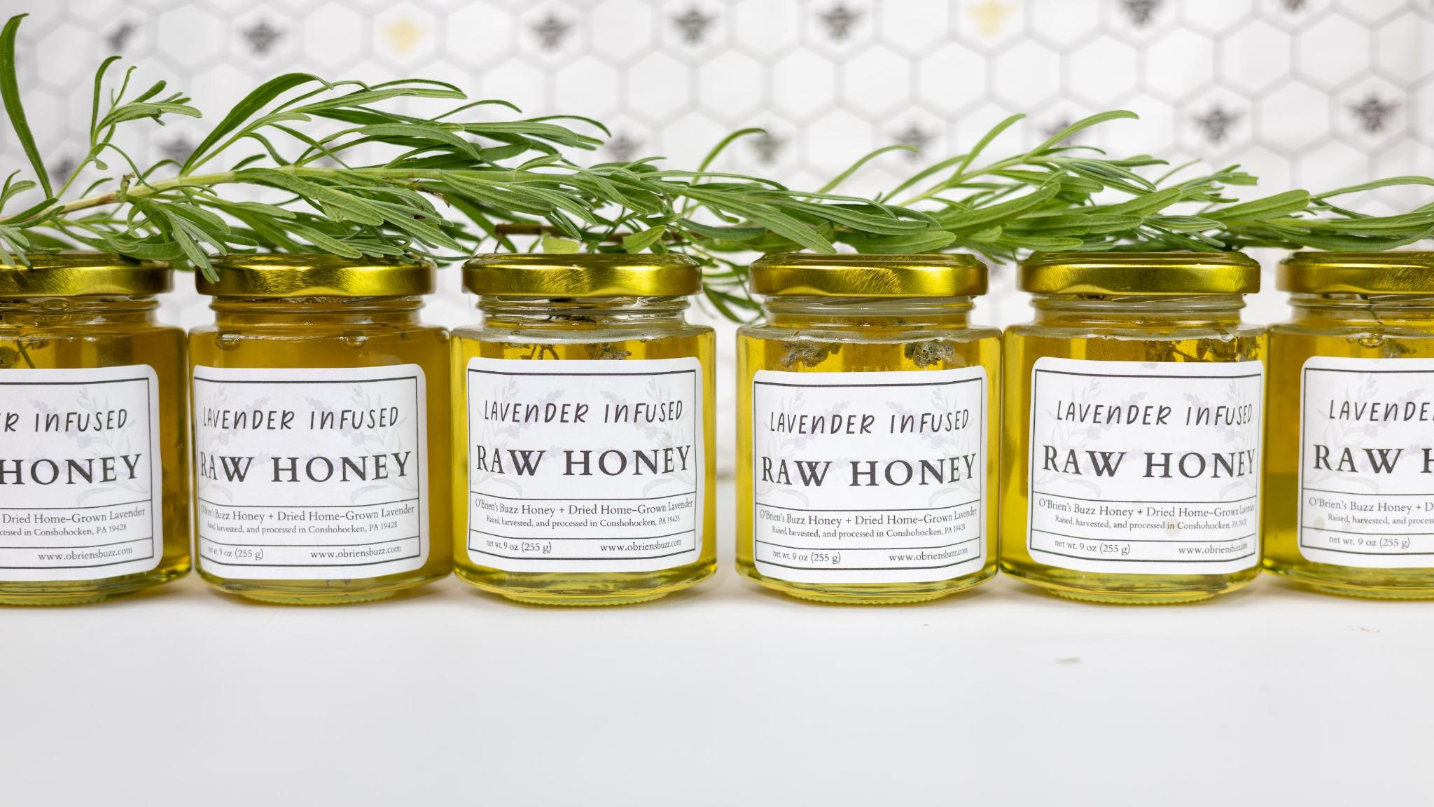 Lavender Infused Raw Honey - Image 5